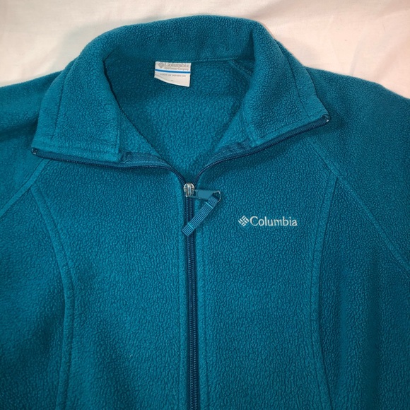 Women’s Columbia Full Zip Fleece Sweatshirt Small - Picture 2 of 7